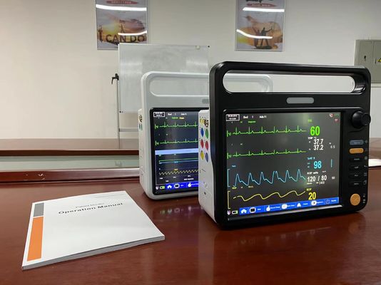 12.1&quot; Tanda-tanda vital Monitor Pasien Portable Medis Untuk Neonatal Pediatrik