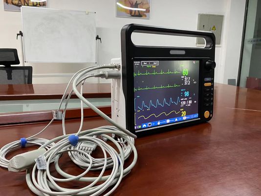 ICU Multi Parameter Cardiac Vital Signs Monitor Untuk Klinik Rumah Sakit