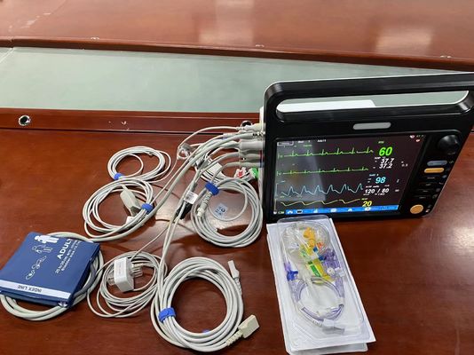 240V 60Hz Monitor Pasien Multipara Jantung Modular Dengan Layar 12,1 Inci