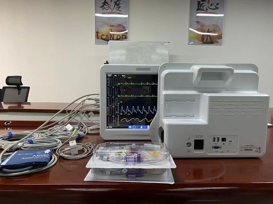 Modular Portable Vitals Machine Rumah Sakit Untuk Pemantauan EKG BP SPO2