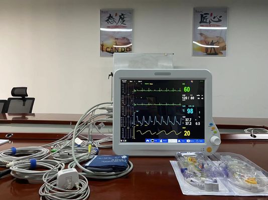 Modular Multi Parameter Monitor Pasien Medis 15 " Untuk Anak Dewasa