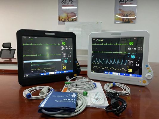 Diagnostik Multi Parameter Monitor Pasien Dengan 15 Inci TFT LCD Screen OEM