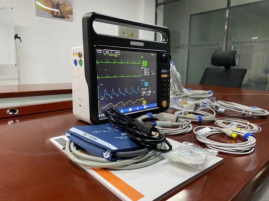 Rumah Sakit Vital Sign Monitor Mesin Multi Parameter Dengan CMS Touch