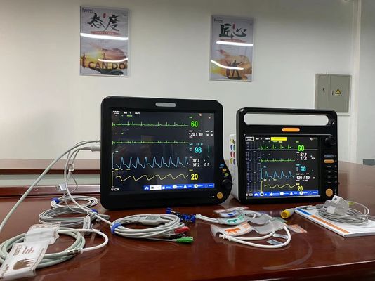Monitor Multiparameter Veteriner Medis Portable Untuk Kucing Anjing Pemantauan Hewan