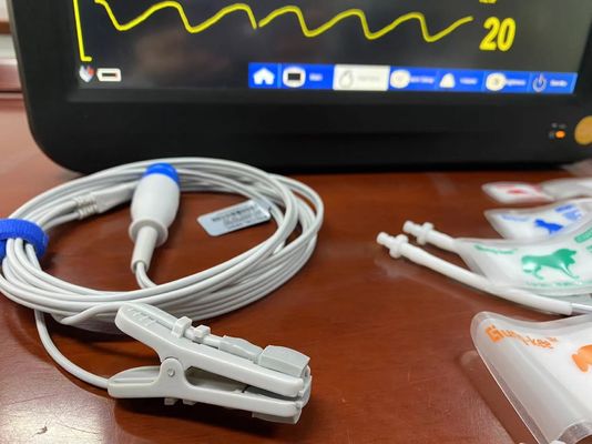 CMS Sentuh Monitor Multiparameter Veterinary 15 Inch Untuk Bedah Hewan