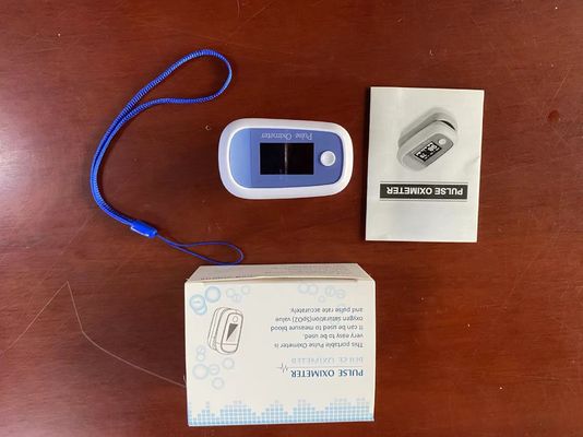 Oksimeter Pulsa Jari OLED Medis Portable Untuk Pemantauan PR SPOR, monitor oksigen darah
