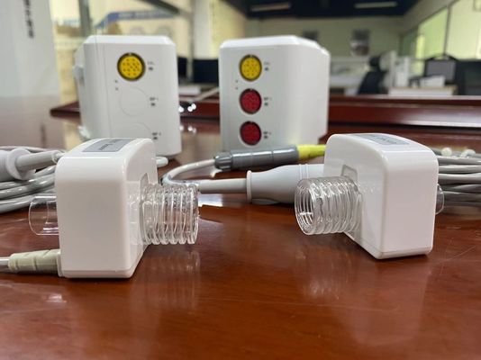 White Capnography Mainstream Etco2 Sensor Untuk Pengukuran End Tidal CO2