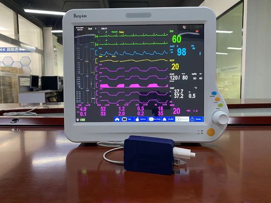 Ponsel ICU Heart Monitor, Anesthesia Multi Parameter Monitor Pasien