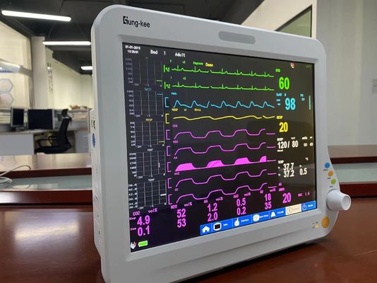 Multi Parameter Anesthesia ICU Heart Monitor Portable Untuk Pasien