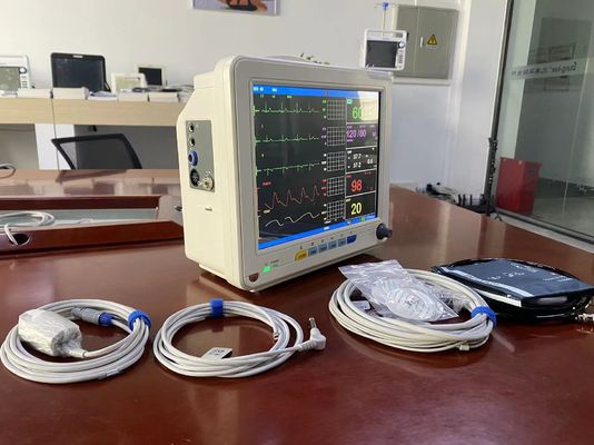General Ward Clinic Portable Patient Monitor dengan layar LCD TFT 12,1 inci