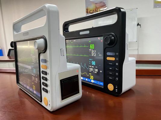 EtCO2 Portable Patient Monitor Multi Parameter Untuk ICU Darurat Rumah Sakit
