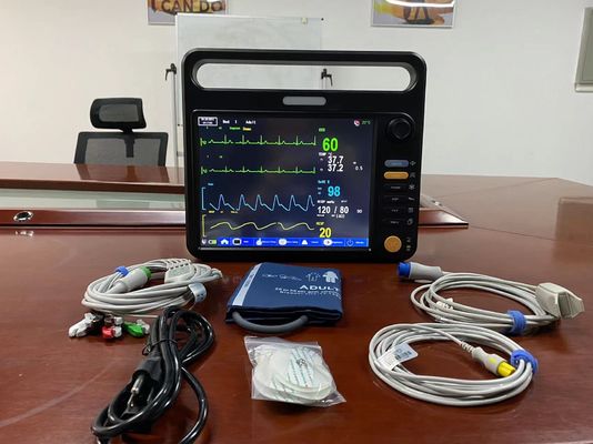 ECG Medical Portable Patient Monitor Multi Para Untuk Bayi Baru Lahir Dewasa