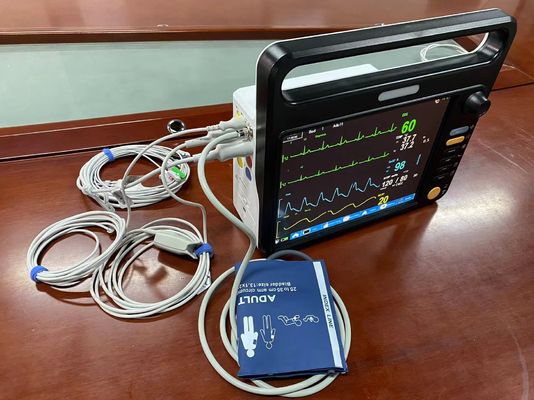 Peralatan pemantauan tanda-tanda vital medis portabel dengan 2IBP AG EtCO2