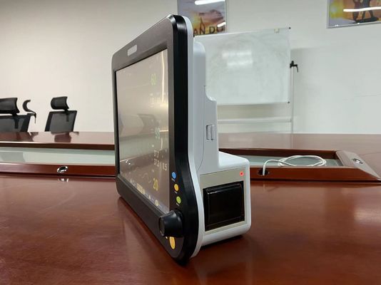 Medical Multipara ICU Monitor Jantung Multi Bahasa Dengan Layar Sentuh