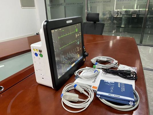 Mesin Monitor Rumah Sakit Medis, Alat-alat Tanda vital untuk memantau SPO2 BP Temp