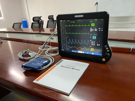 Modular ICU Pulsa Monitor, Monitor Pasien Multiparameter 15 Inch