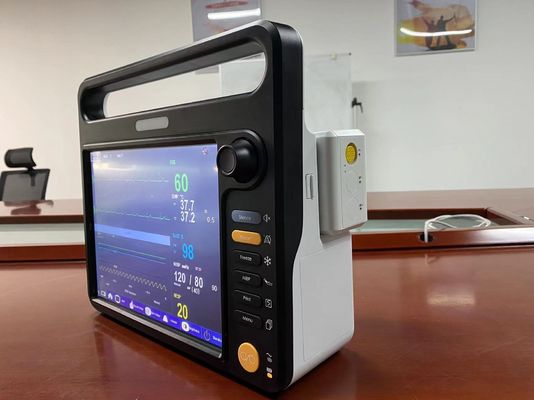 Modular Rumah Sakit Vital Monitor Mesin Multilingual Dengan 12,1&quot; Tampilan