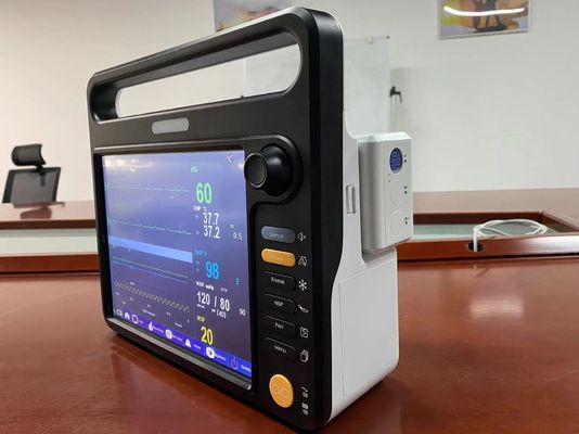 EKG NIBP SPO2 Modular Monitor Pasien, ICU Vital Monitor Untuk Pemantauan Jantung