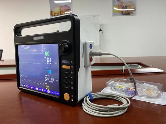 Rumah Sakit Vital Sign Monitor Mesin Multi Parameter Dengan CMS Touch