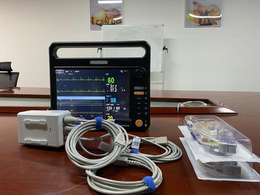 Peralatan pemantauan tanda vital multi parameter dengan layar 12,1&quot; OEM