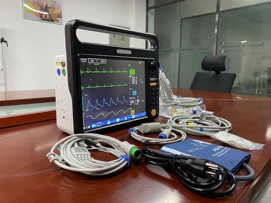 Peralatan pemantauan tanda vital multi parameter dengan layar 12,1&quot; OEM