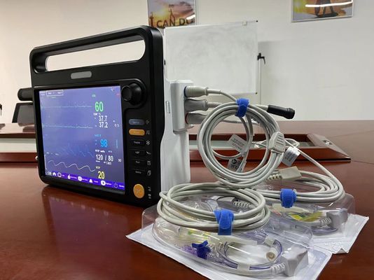 Peralatan pemantauan tanda vital multi parameter dengan layar 12,1&quot; OEM