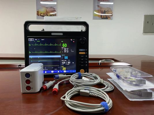 Rumah Sakit Vital Sign Monitor Mesin Multi Parameter Dengan CMS Touch