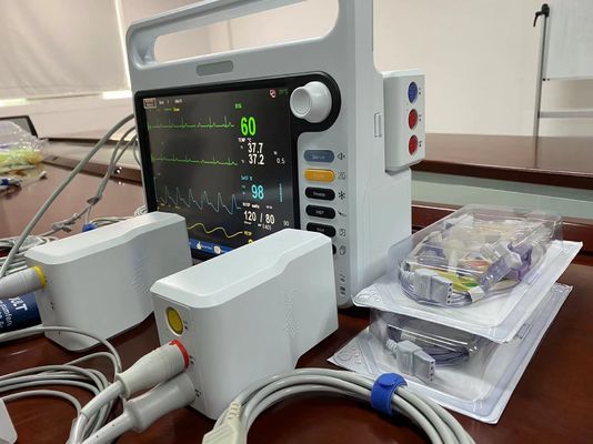 Hospital Medical Modular Patient Monitor Dengan SPO2 NIBP OEM ODM