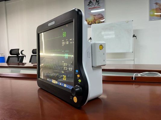 ICU Cardiac Modular Monitor Pasien Portable Multi Parameter Multilingual