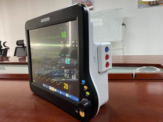 15 &quot; Multi Parameter Modular Monitor Pasien Anti ESU Anti Defibrillator