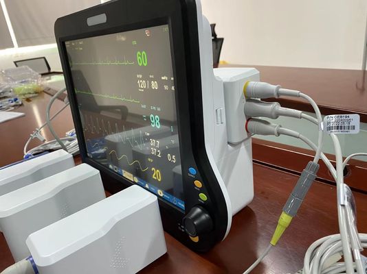 Ambulans Medis Vital Signal Monitor Multi Bahasa Dengan 15 Inch Screen OEM