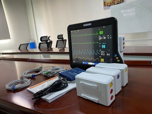 Neonatal Modular Patient Monitor Multi Parameter Vital Sign ICU Monitor Jantung