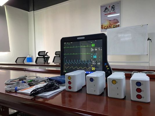 Portable Patient Monitor Spo2, Peralatan Pemantauan Rumah Sakit Untuk Bayi Baru Lahir