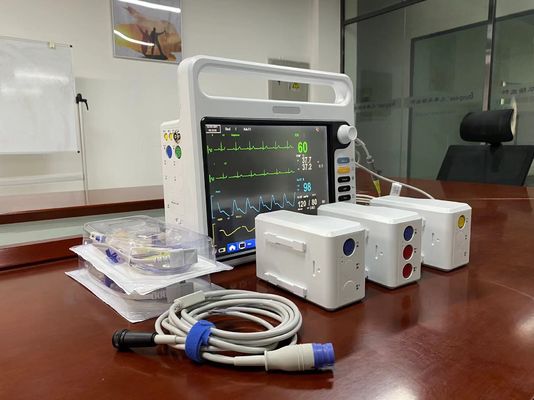 15 Inci Modular Monitor Pasien Multi Parameter Dengan Layar Sentuh