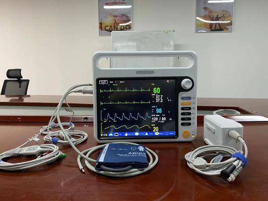 Monitor Pasien Modular Portable Multilingual Dengan Layar Sentuh