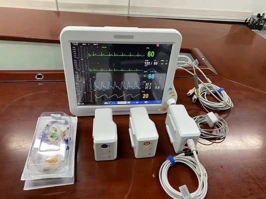 Neonatal Modular Patient Monitor, Mesin Elektronik dengan 2IBP AG EtCO2