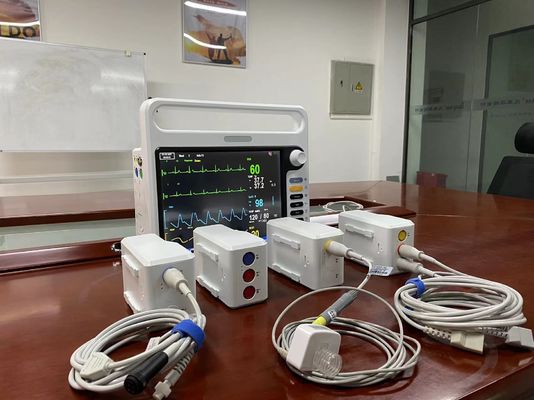 Neonatal Modular Patient Monitor Multi Parameter Vital Sign ICU Monitor Jantung