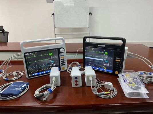 Monitor Pasien Modular Portable Multilingual Dengan Layar Sentuh