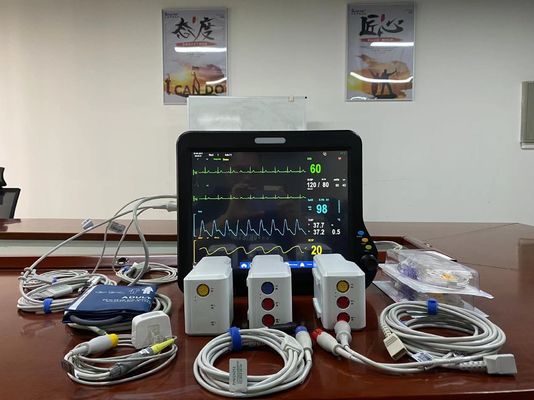 Modular Portable Monitor Pasien Multi Parameter Vital Signal Monitor