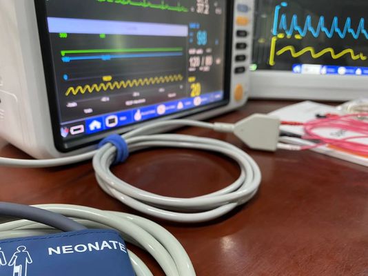 Rumah Sakit Medis Neonatal Patient Monitor Multipara Untuk ICU Ambulans OEM ODM