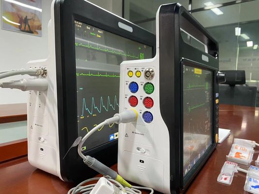 Monitor Multiparameter Veteriner Medis Portable Untuk Kucing Anjing Pemantauan Hewan