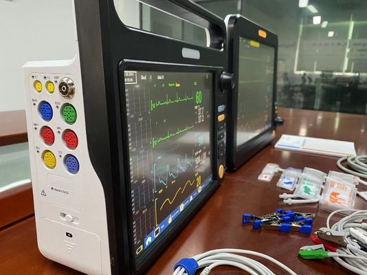 Multiparameter Monitor Bedah Veterinary Multilingual Untuk hewan peliharaan Pasien