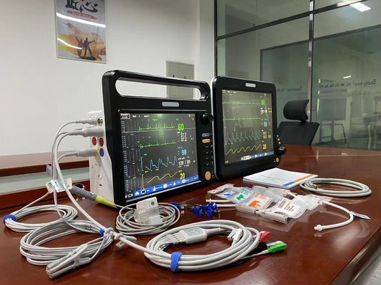 12.1 Inch Vital Signs Monitor Machine Untuk Veterinary Patient Multifungsi