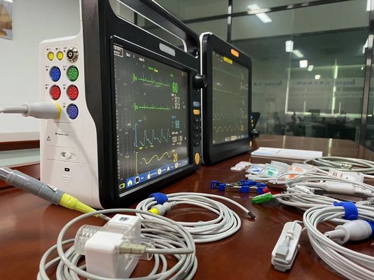 Portable Veterinary Surgical Monitors, 12.1 Inch Veterinary Vital Signs Monitor