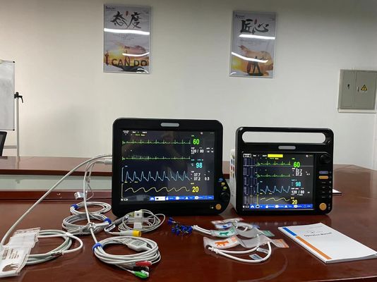 12.1&quot; Monitor Multiparameter Veterinary Portable Untuk Bedah Veterinary
