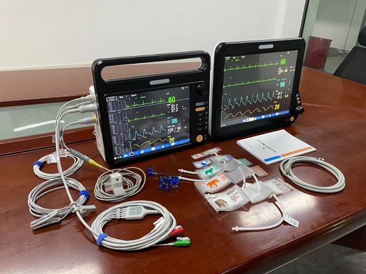 Portable Veterinary Surgical Monitors, 12.1 Inch Veterinary Vital Signs Monitor