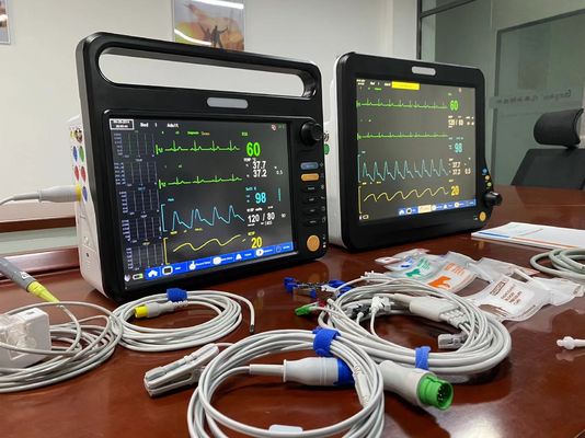 Monitor Multiparameter Veteriner Tanpa Kipas Untuk Darurat Rumah Sakit