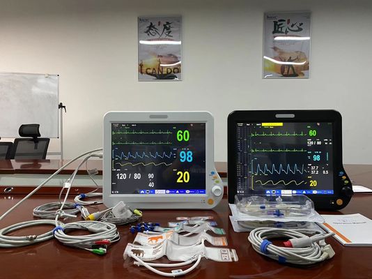 Monitor Multiparameter Veteriner Medis Dengan 2Temp SPO2 EKG