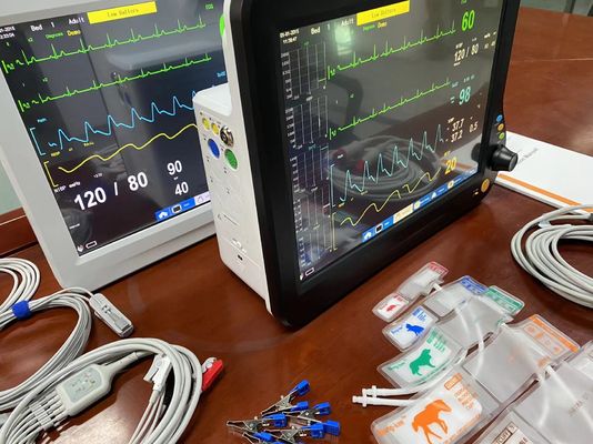 Monitor Pasien Veterinar Hewan Untuk Monitoring Recording Alarming