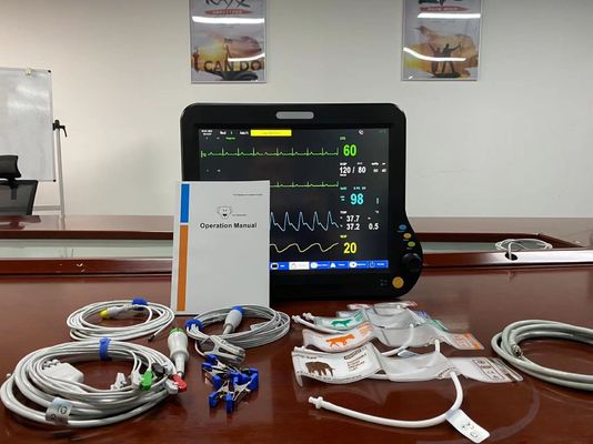 Monitor Pasien Veterinar Hewan Untuk Monitoring Recording Alarming